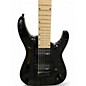 Used Jackson JS22-7 Dinky 7 String Black Solid Body Electric Guitar