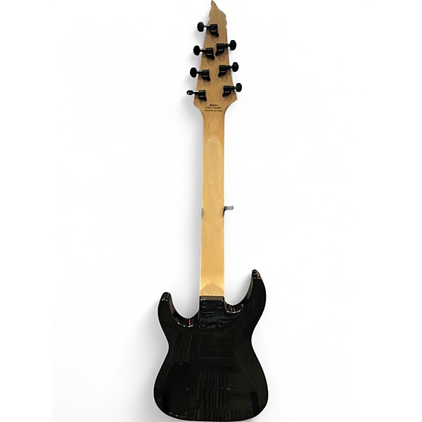 Used Jackson JS22-7 Dinky 7 String Black Solid Body Electric Guitar