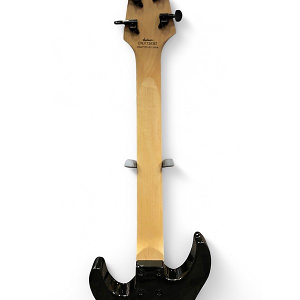 Used Jackson JS22-7 Dinky 7 String Black Solid Body Electric Guitar