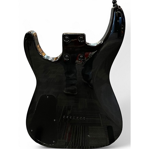 Used Jackson JS22-7 Dinky 7 String Black Solid Body Electric Guitar