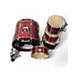 Used Pearl 5 Piece Export Wine Red Drum Kit