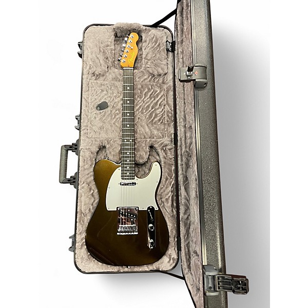 Used Fender American Ultra Telecaster texas tea Solid Body Electric Guitar