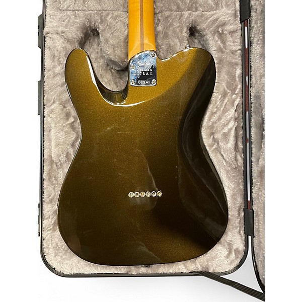 Used Fender American Ultra Telecaster texas tea Solid Body Electric Guitar