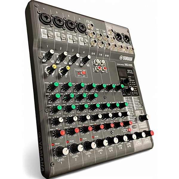 Used Yamaha MG10X 10 Channel Mixer with Effects Unpowered Mixer