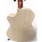 Used Luna WOODLAND BAMBOO GRAND CONCERT Natural Acoustic Electric Guitar