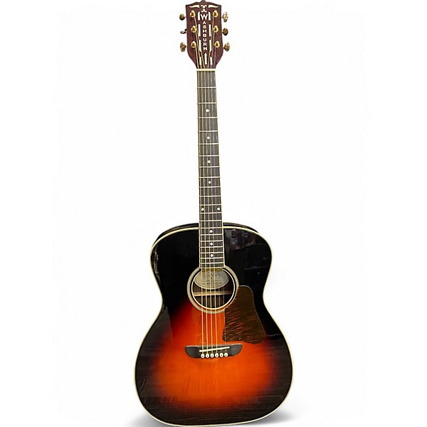 Used Washburn Warren Hayes Signature WSD5240 Sunburst Acoustic Electric Guitar
