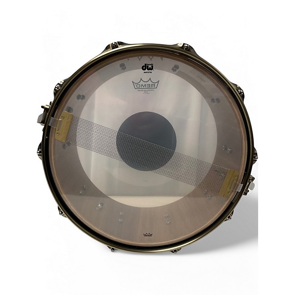 Used DW 14X6.5 50th Anniversary Snare Persimmon-Spruce Drum