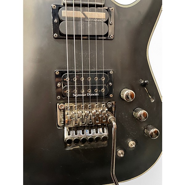 Used Schecter Guitar Research Blackjack SLS C1 Black Solid Body Electric Guitar