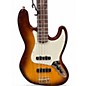 Used Fender 75th Anniversary Commemorative American Jazz Bass 2 Color Bourbon Burst Electric Bass Guitar