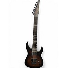 Used Legator Ninja X 7 BUCKEYE BURL GREEN Solid Body