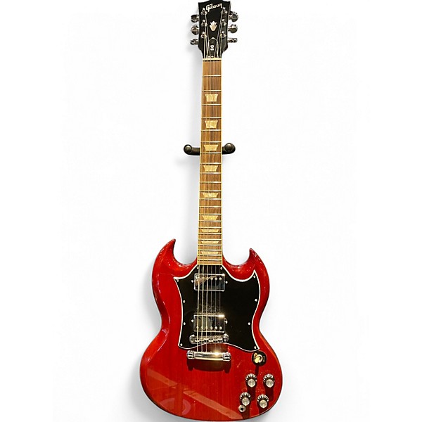 Used 2021 Gibson SG Standard Cherry Solid Body Electric Guitar