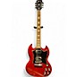 Used 2021 Gibson SG Standard Cherry Solid Body Electric Guitar thumbnail
