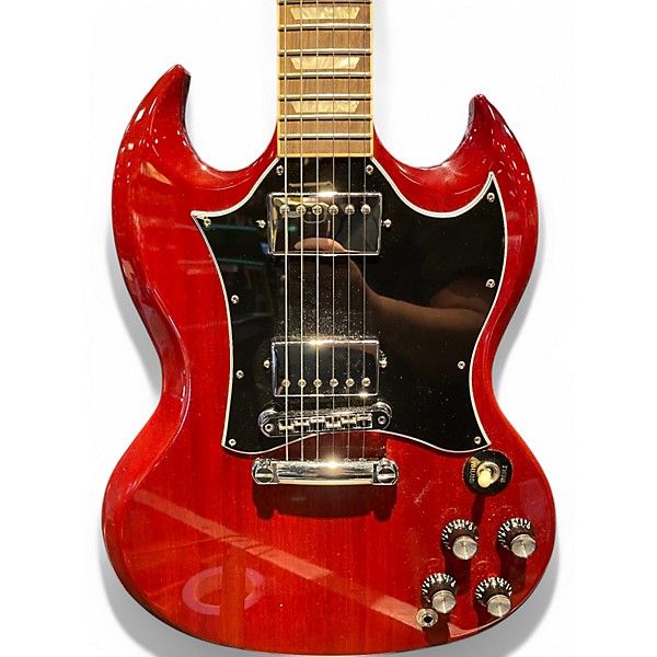 Used 2021 Gibson SG Standard Cherry Solid Body Electric Guitar