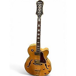 Used Epiphone Joe Pass Emperor Natural Hollow Body Electric Guitar