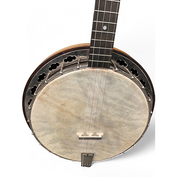 Used 1930s Slingerland May Bell Natural Banjo