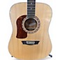 Used Washburn hd10slh-0 Natural Acoustic Guitar