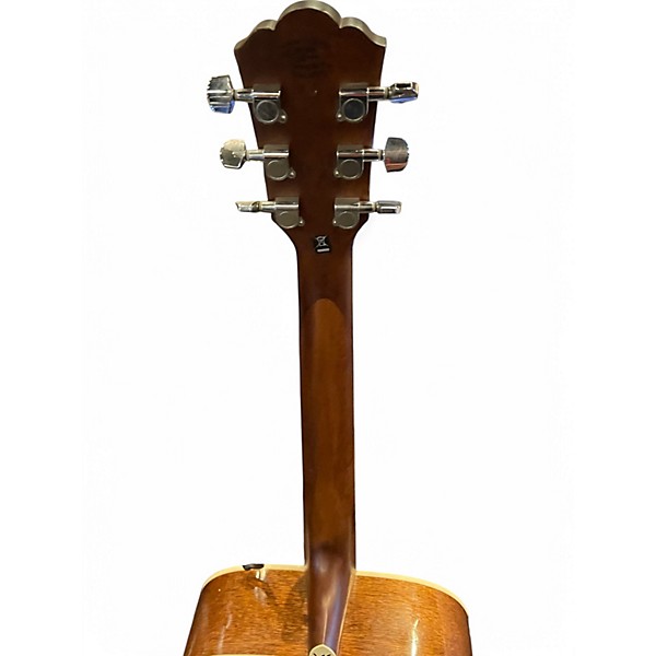 Used Washburn hd10slh-0 Natural Acoustic Guitar