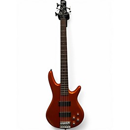 Used Ibanez GSR205 5 String Orange Electric Bass Guitar