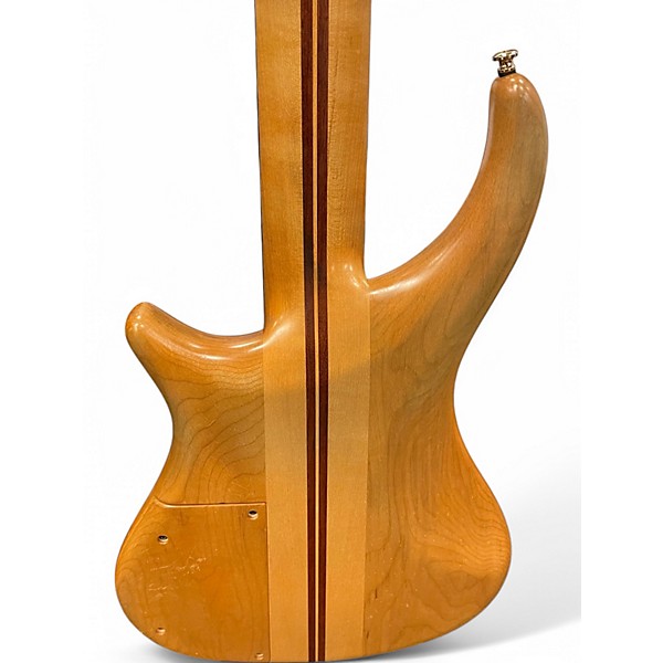 Used Pedulla etb5 thunder bass Natural Electric Bass Guitar