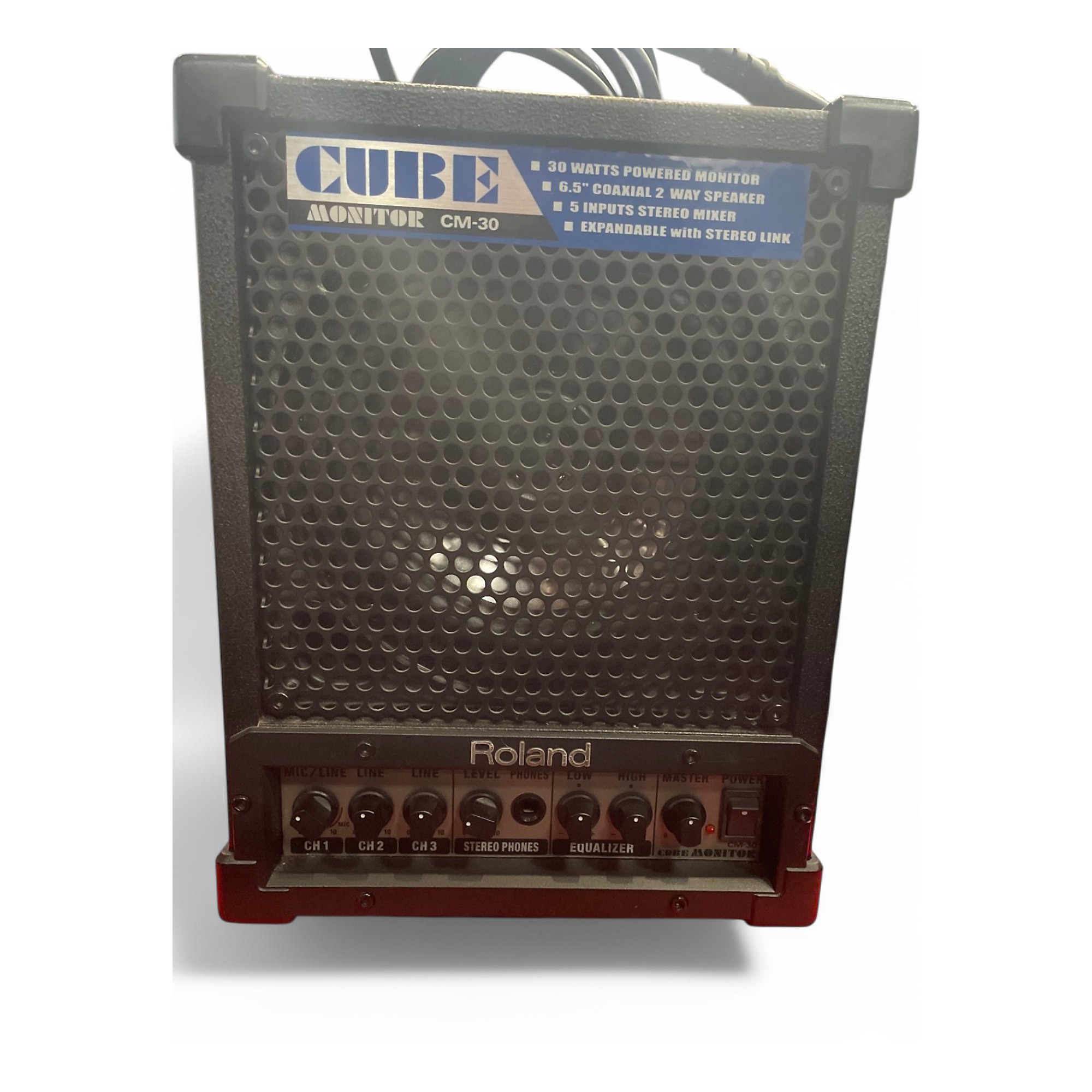 Roland CM-30 Cube Monitor 30W mixing monitor Playback with