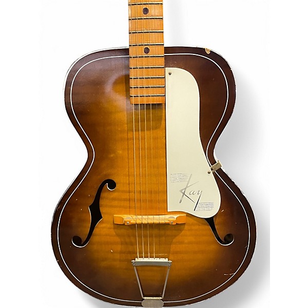 Used Kay HOLLOW BODY Vintage Natural Acoustic Guitar