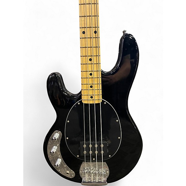 Used Sterlinf STINGRAY 4 BLACK Electric Bass Guitar