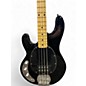Used Sterlinf STINGRAY 4 BLACK Electric Bass Guitar