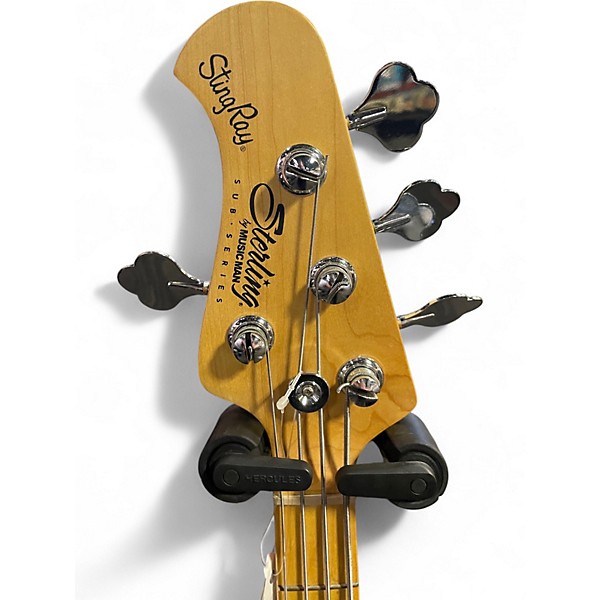 Used Sterlinf STINGRAY 4 BLACK Electric Bass Guitar