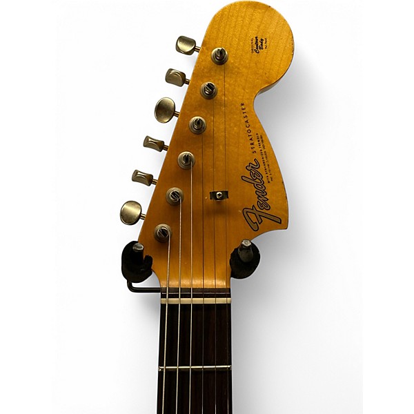 Used Fender Custom Shop Ltd 67 Strat Relic Dakota Red Solid Body Electric Guitar