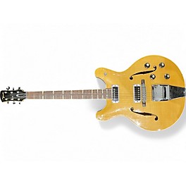 Used Yamaha sa50 Natural Hollow Body Electric Guitar