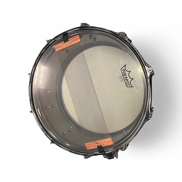 Used DW 14X6.5 Design Series Nickel Over Brass Black Nickel Drum