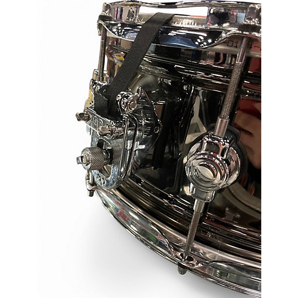 Used DW 14X6.5 Design Series Nickel Over Brass Black Nickel Drum
