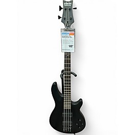 Used Schecter Guitar Research Damien 4 String Black Electric Bass Guitar