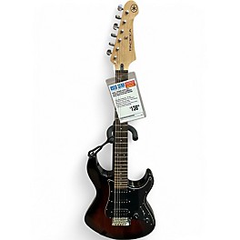 Used Yamaha PAC012DLX Pacifica Vintage Sunburst Solid Body Electric Guitar