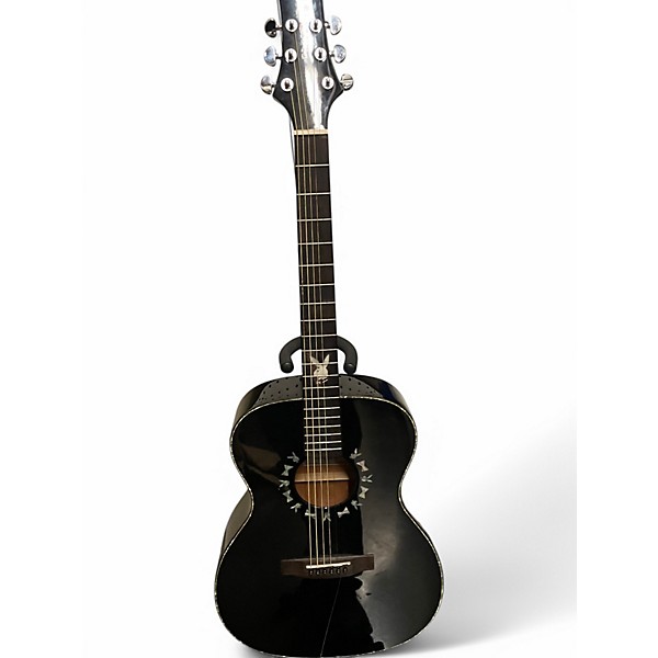 Used Playboy PBE-AC1 Black Acoustic Guitar