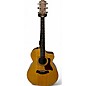 Used Taylor 214CE Natural Acoustic Electric Guitar thumbnail