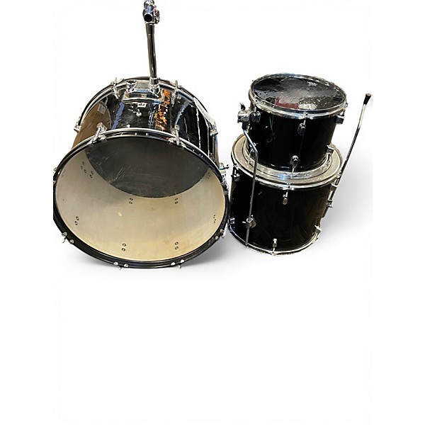 Used ddrum 3 Piece D2 Black Drum Kit