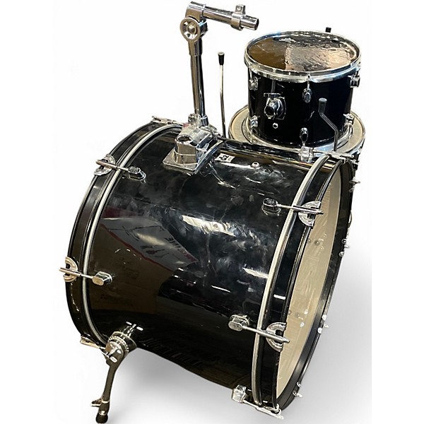 Used ddrum 3 Piece D2 Black Drum Kit