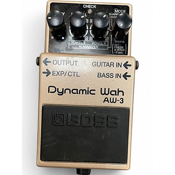 Used BOSS Used BOSS AW3 Dynamic Wah Effect Pedal | Guitar Center
