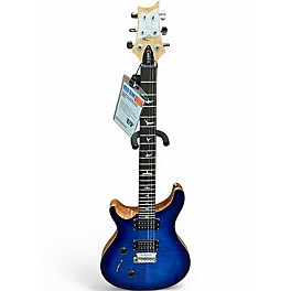 Used PRS SE Custom 24 Left Handed Lake Blue Electric Guitar