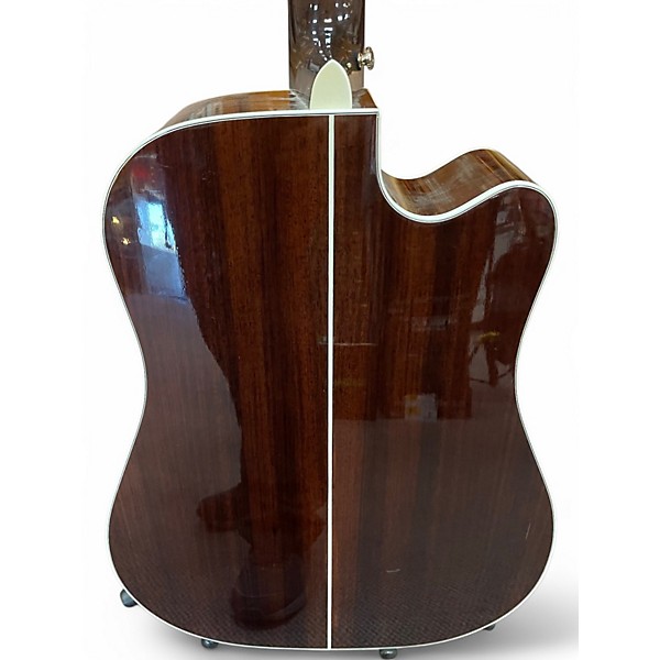 Used D'Angelico EXD500L Natural Acoustic Electric Guitar