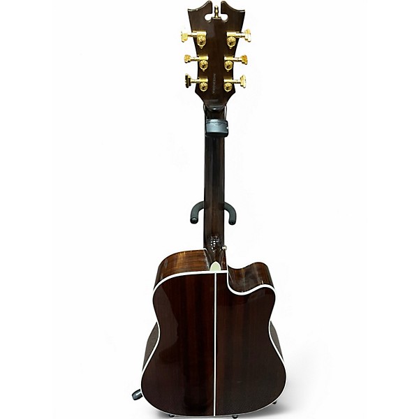 Used D'Angelico EXD500L Natural Acoustic Electric Guitar