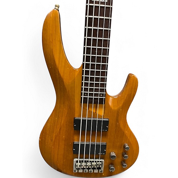 Used Ltd B-205 Natural Electric Bass Guitar