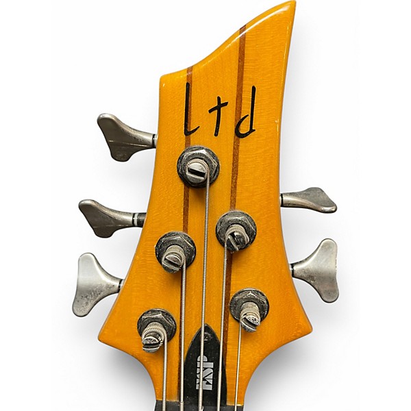 Used Ltd B-205 Natural Electric Bass Guitar