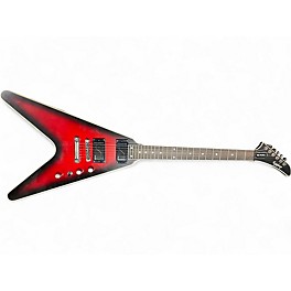Used 2022 Epiphone Dave Mustaine Aged Dark Red Solid Body Electric Guitar