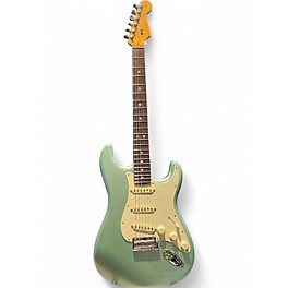Used 2023 Fender American Professional II Stratocaster Sparkle Seafoam Pearl Solid Body Electric Guitar