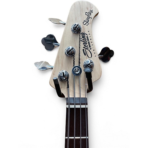 Used Sterling by Music Man STINGRAY Cream Electric Bass Guitar
