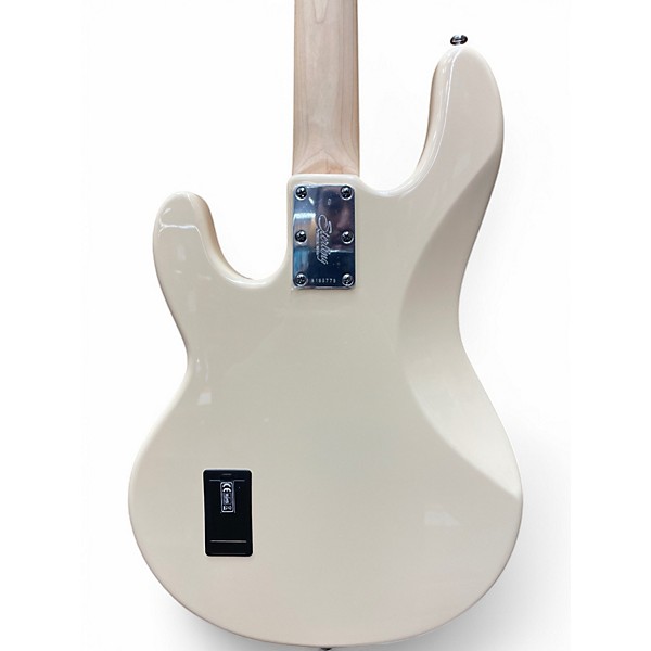 Used Sterling by Music Man STINGRAY Cream Electric Bass Guitar