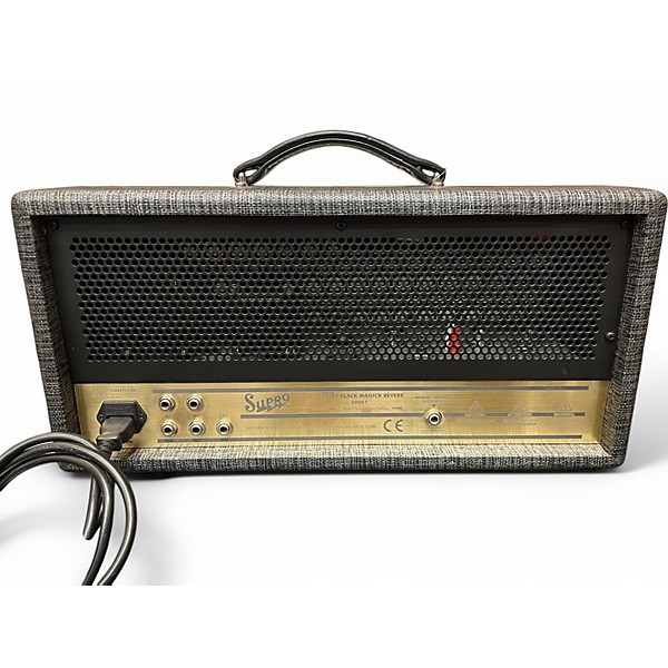 Used Supro 1696RT BLACK MAGIC REVERB Tube Bass Amp Head