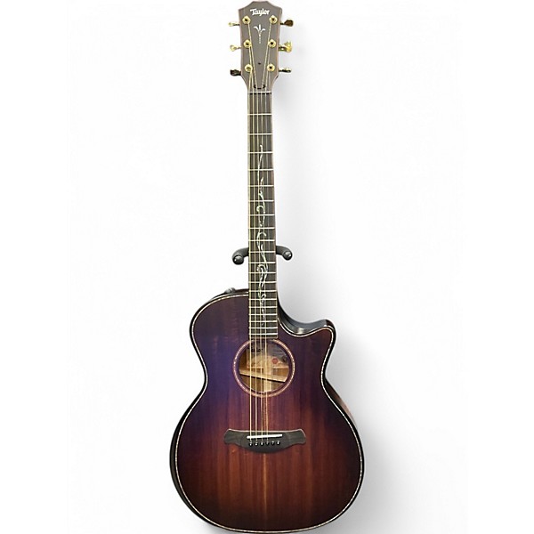 Used Taylor K24CE V-Class Builders Edition Kona Burst Acoustic Electric Guitar